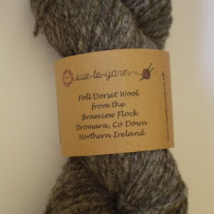 Handspun Yarn - Natural Grey